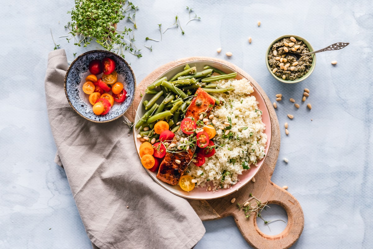 Professional nutrition consultation session